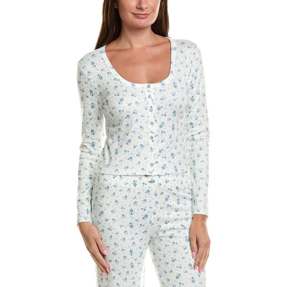 Pj Salvage Womens More Amour Top, Ivory
